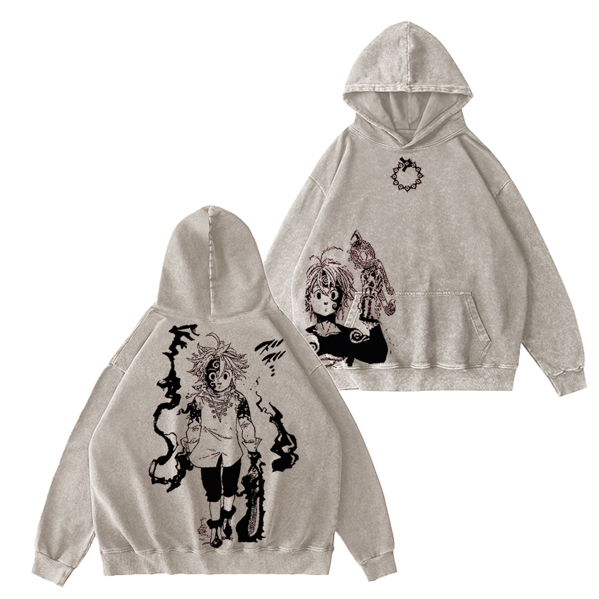 The Seven Deadly Sins Vintage Washed T-shirt/Crewneck/Hoodie