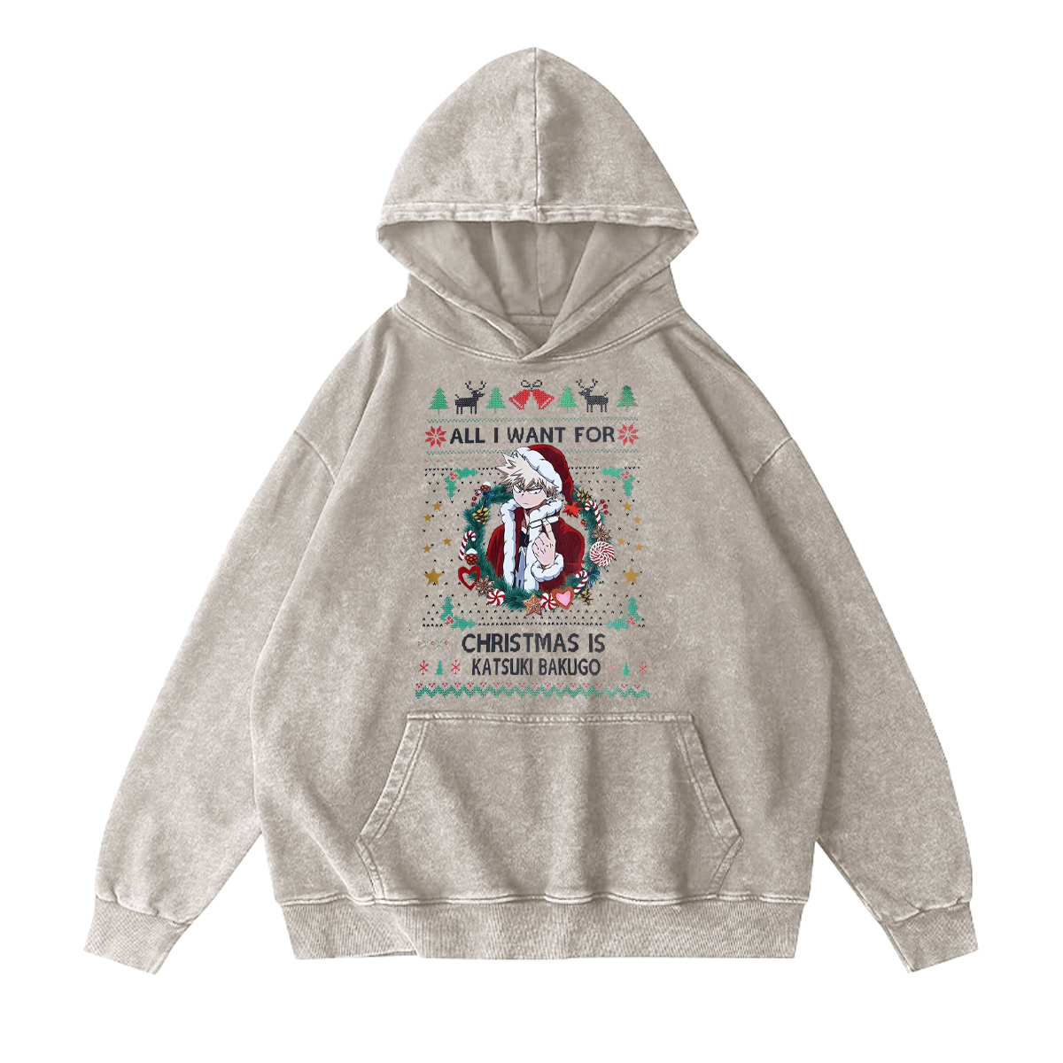 My Hero Academia Vintage Washed T-shirt/Crewneck/Hoodie
