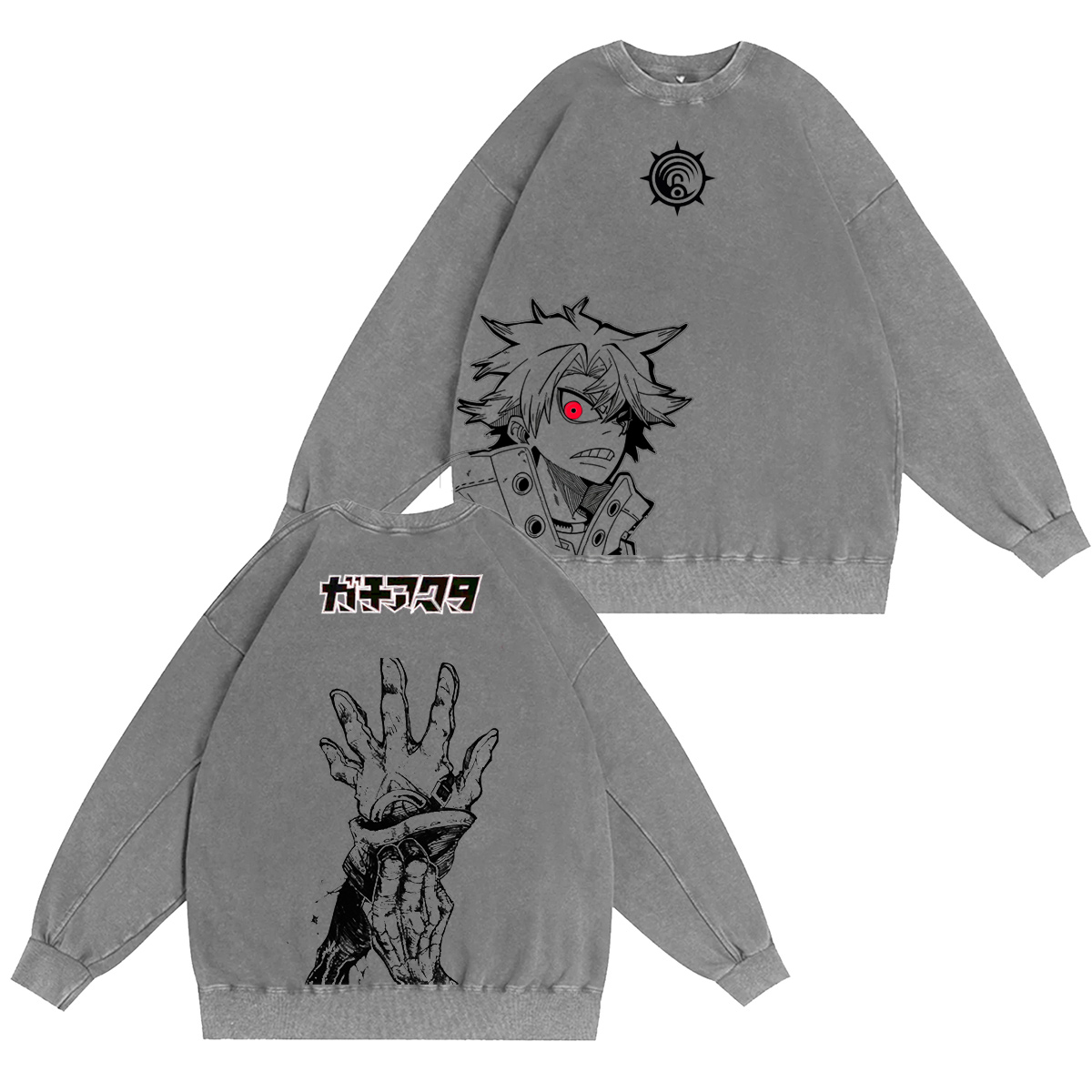 Gachiakuta:Rudo Vintage washed T-shirt/Crewneck/Hoodie