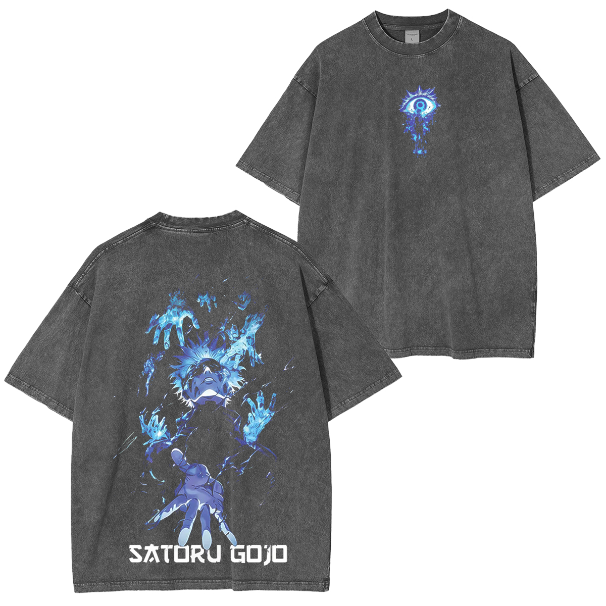 Jujutsu Kaisen Satoru Gojo Vintage Washed T-shirt/Crewneck/Hoodie