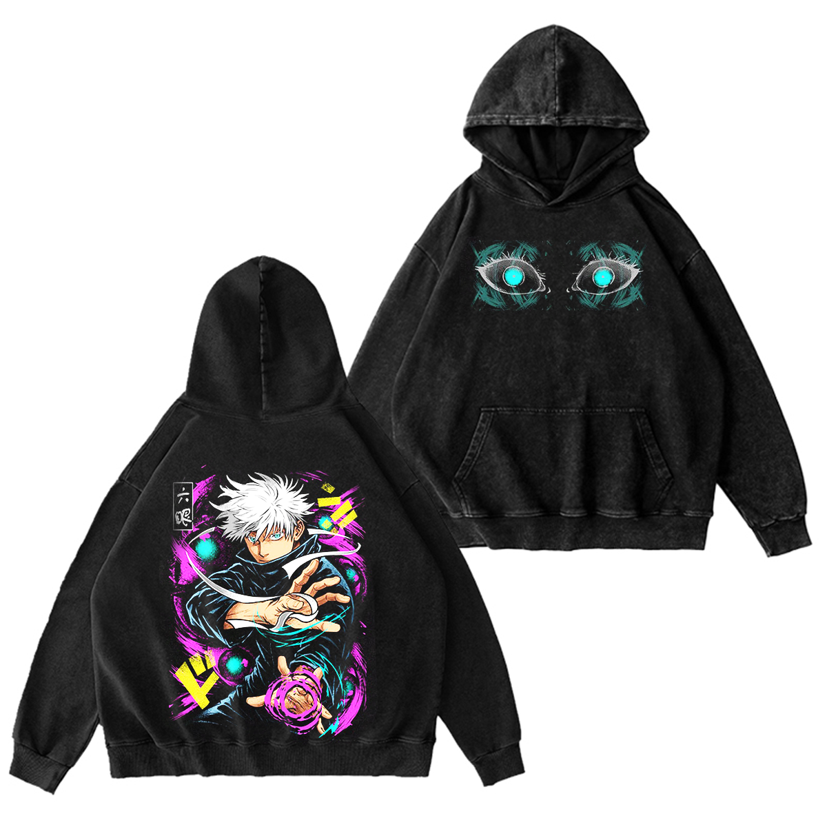 Jujutsu Kaisen Vintage Washed T-shirt/Crewneck/Hoodie