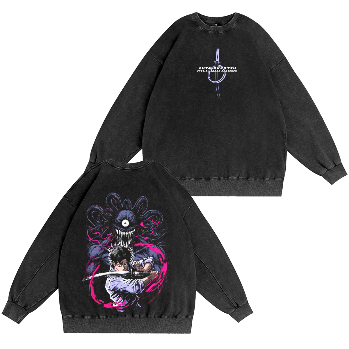 Yuta Okkotsu Jujutsu Kaisen Vintage Washed T-shirt/Crewneck/Hoodie