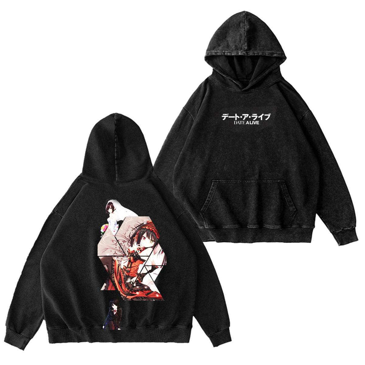 Date A Live Washed T-shirt/Crewneck/Hoodie