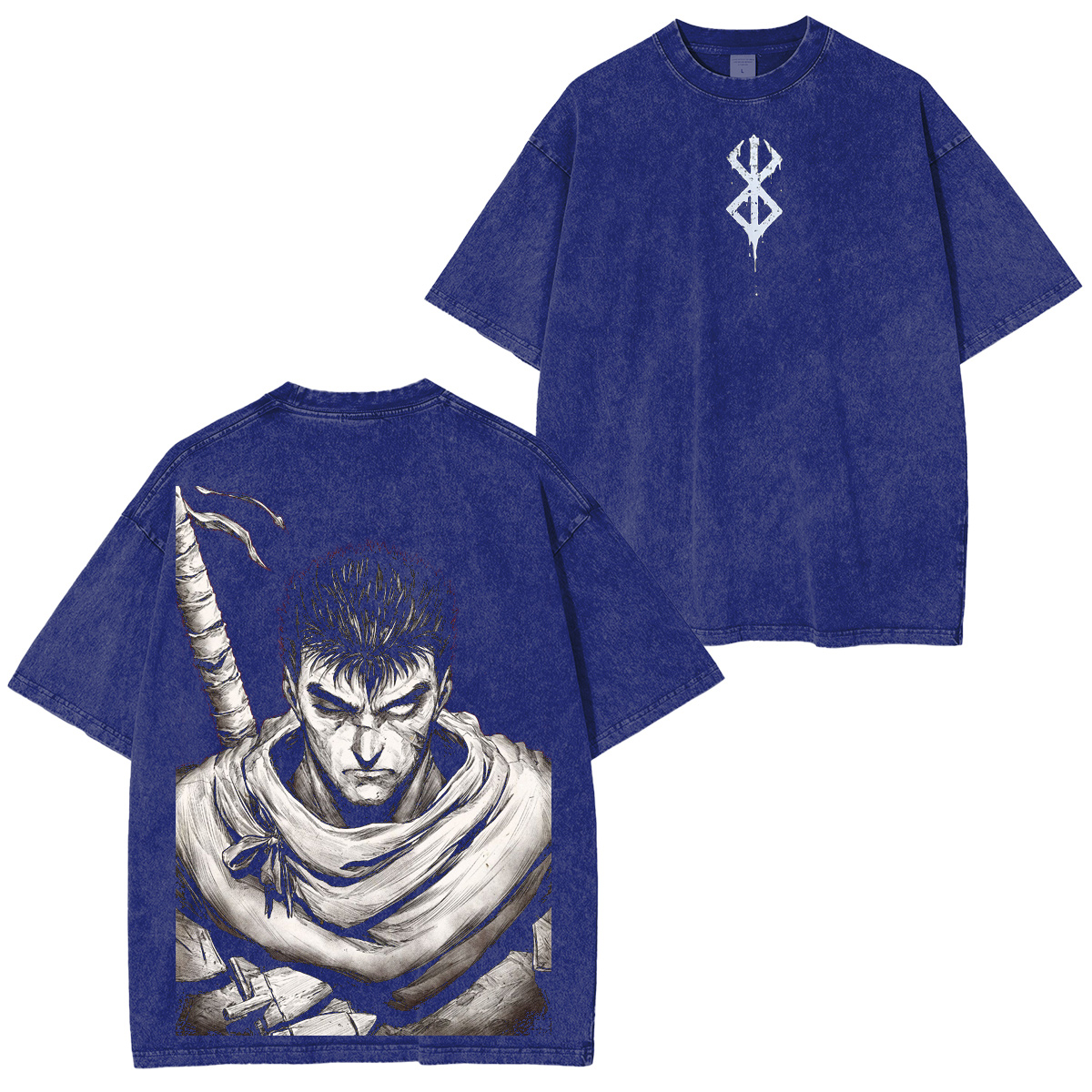 Guts Berserk Washed T-shirt/Crewneck/Hoodie