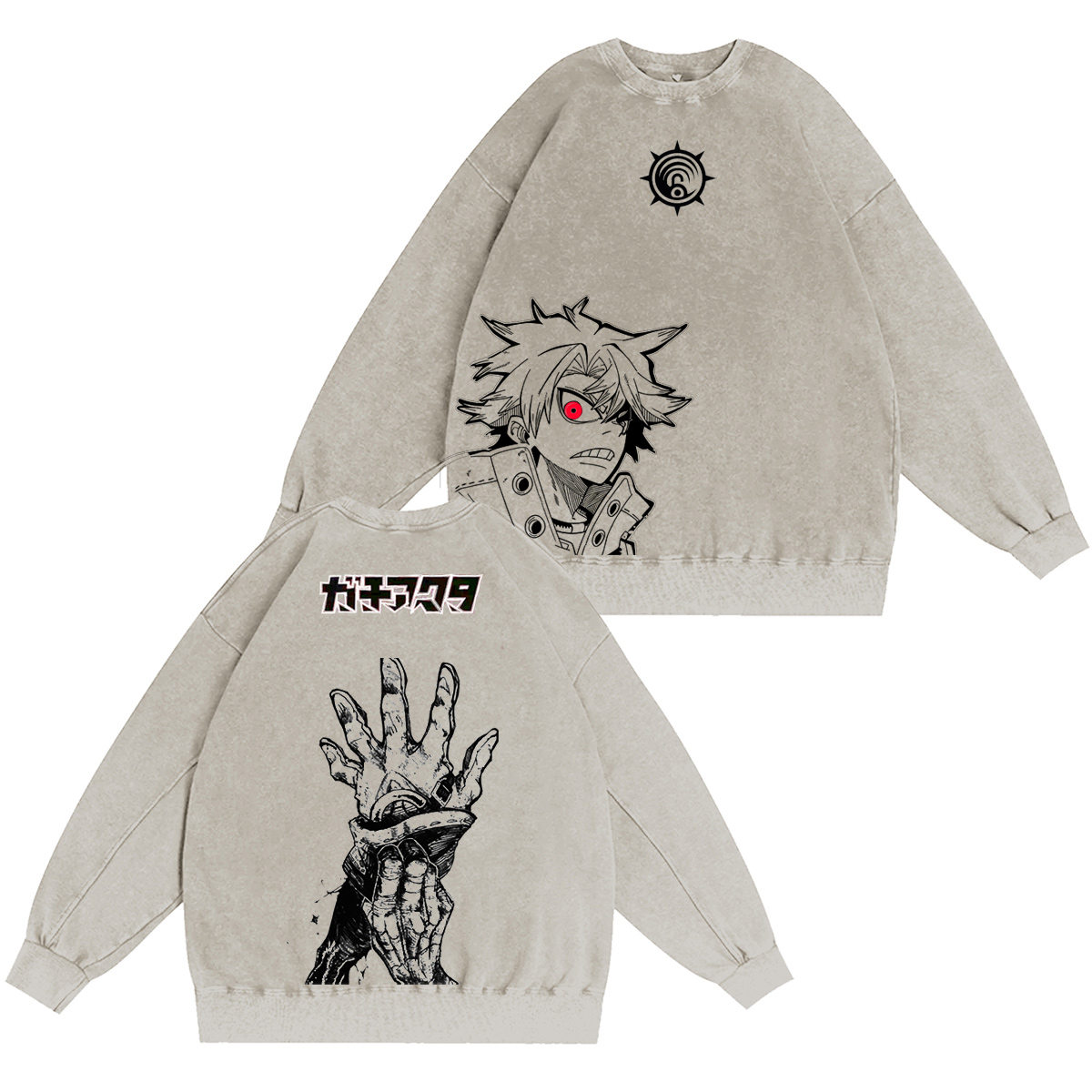 Gachiakuta:Rudo Vintage washed T-shirt/Crewneck/Hoodie