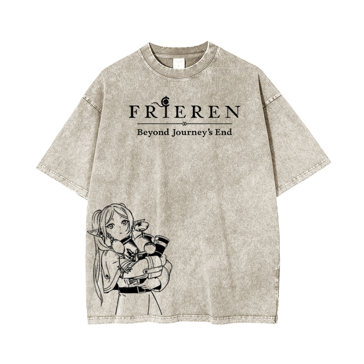 Frieren Beyond Journey's End Washed T-shirt/Crewneck/Hoodie