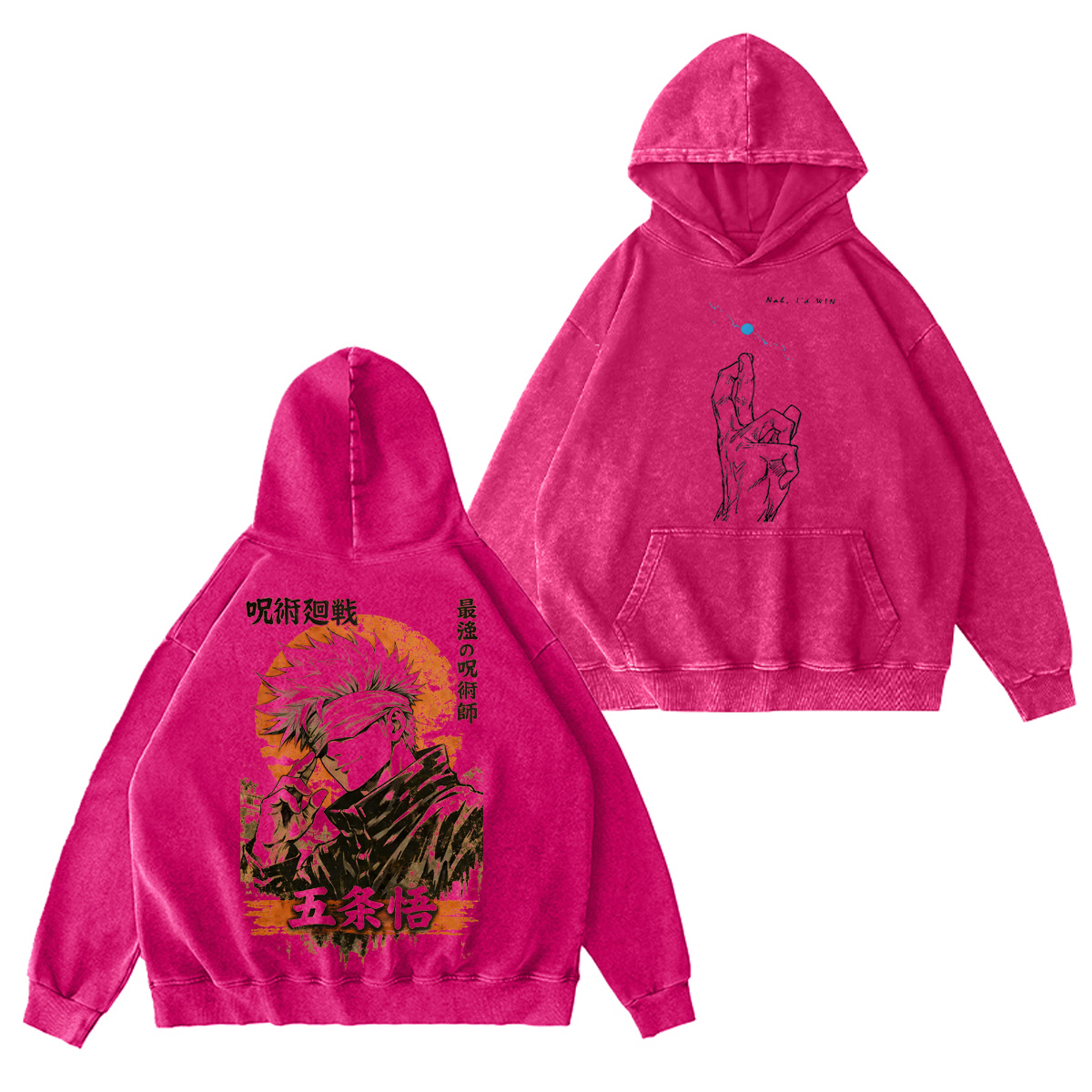 Jujutsu Kaisen Washed T-shirt/Crewneck/Hoodie