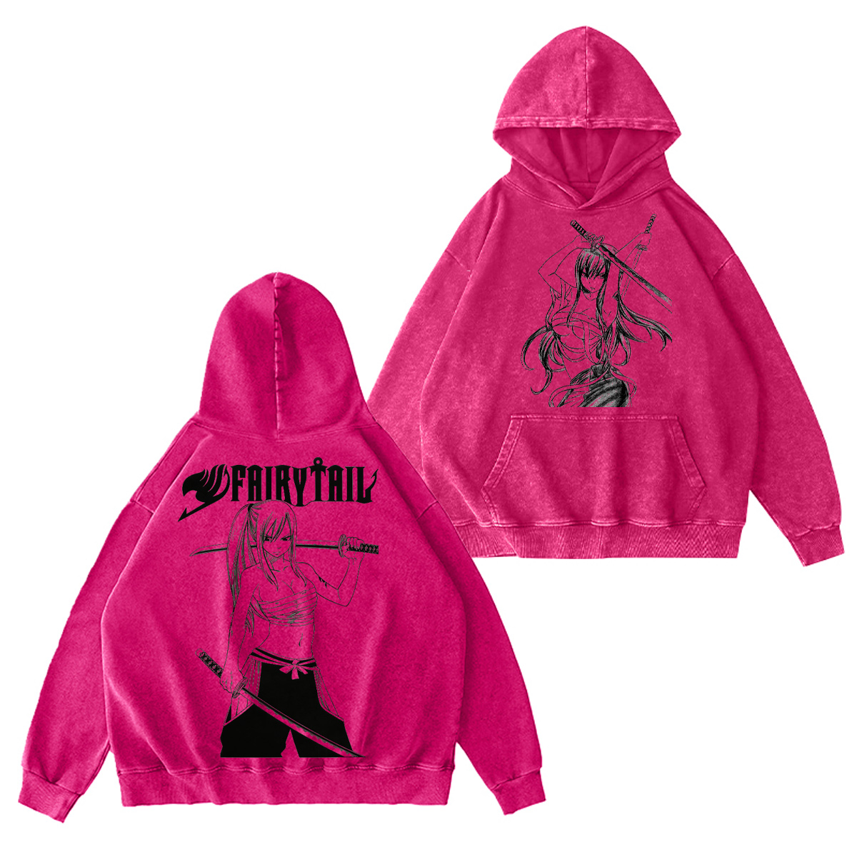 Fairy Tail Washed T-shirt/Crewneck/Hoodie