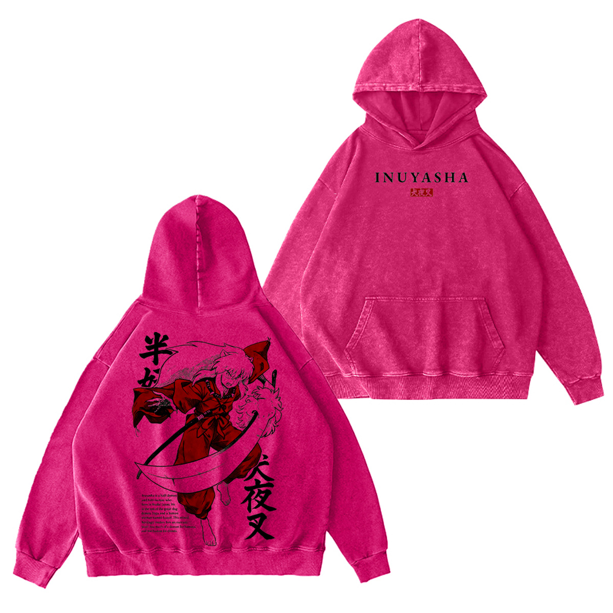 Inuyasha Washed T-shirt/Crewneck/Hoodie