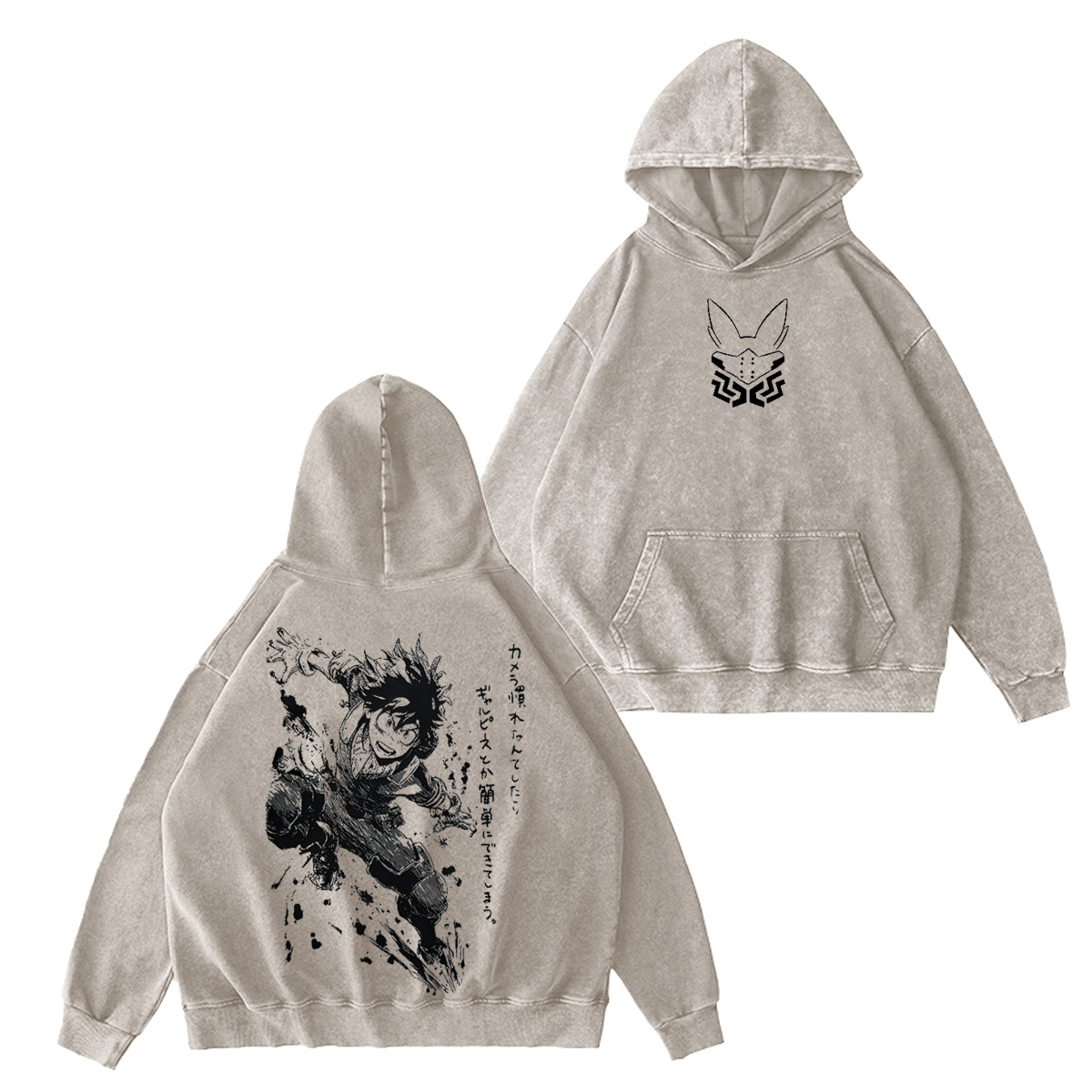 My Hero Academia Washed T-shirt/Crewneck/Hoodie