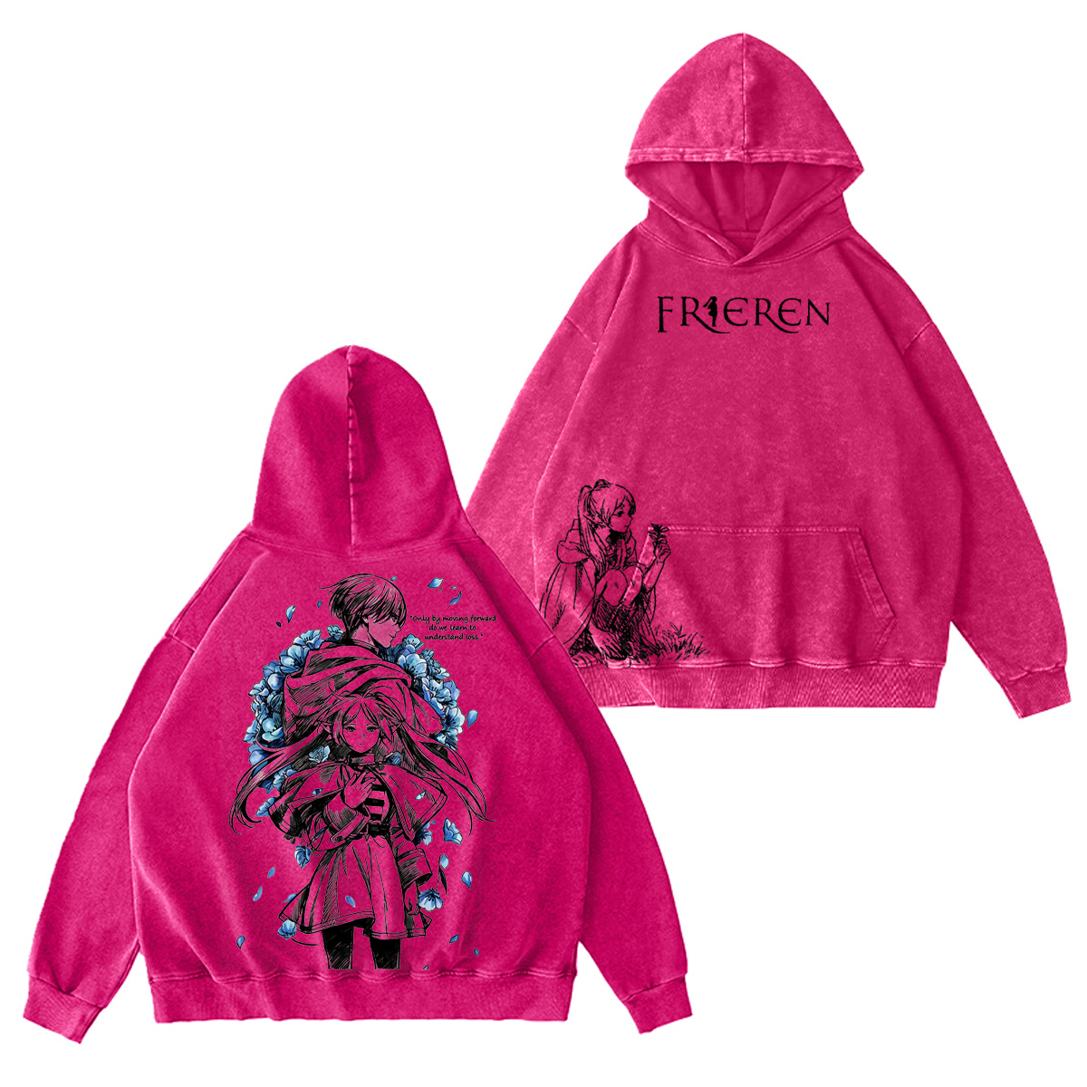 Frieren: Beyond Journey's End Washed T-shirt/Crewneck/Hoodie