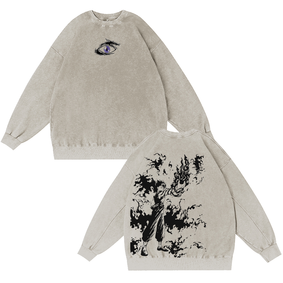 Yu Yu Hakusho Washed T-shirt/Crewneck/Hoodie