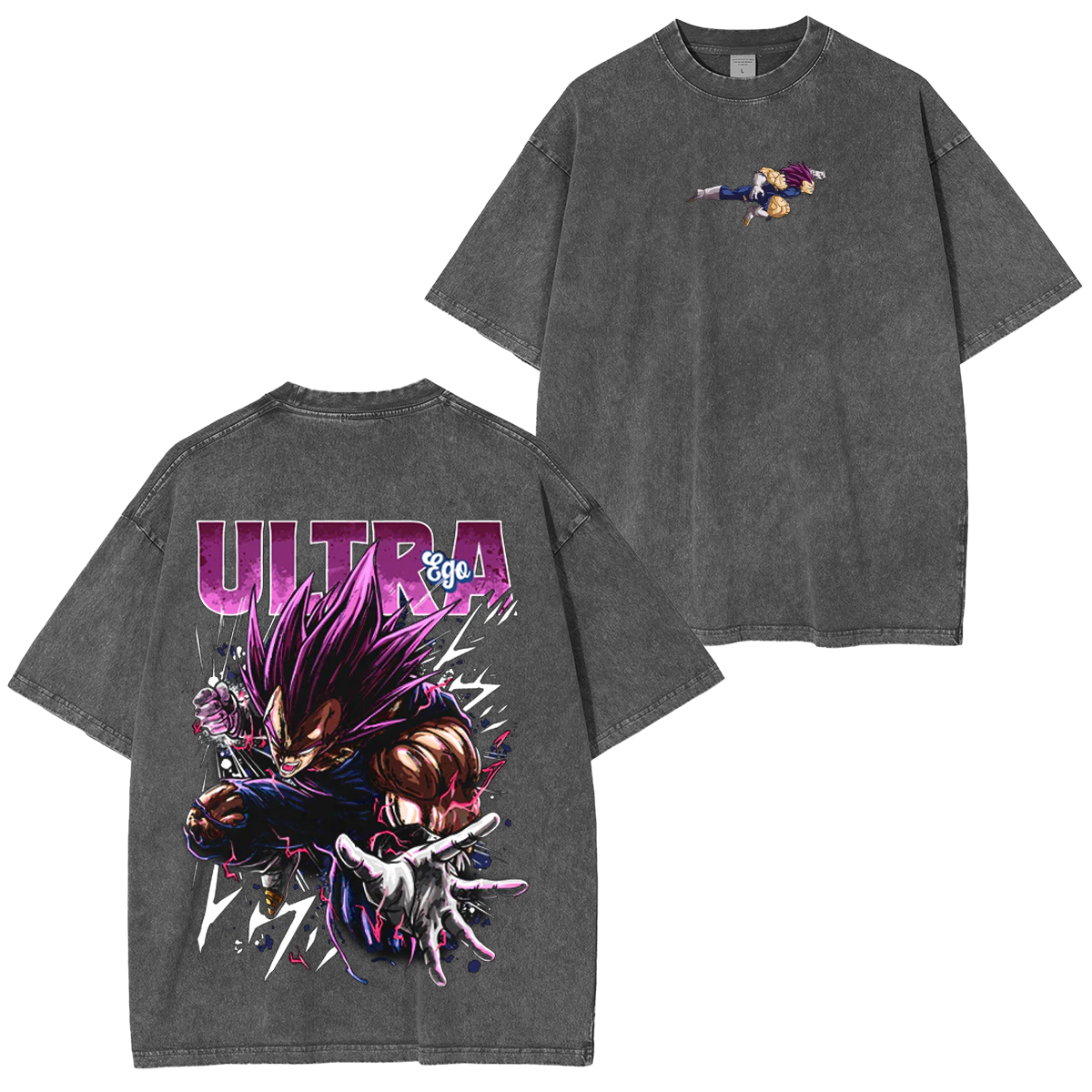Graphic Tees Dragon Ball Z Champion Anime Washed T-shirt/Crewneck/Hoodie