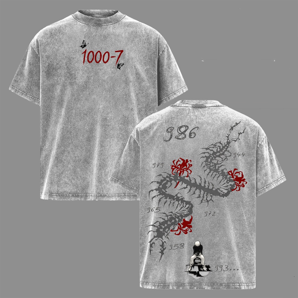 Tokyo Ghoul Vintage Washed T-shirt/Crewneck/Hoodie