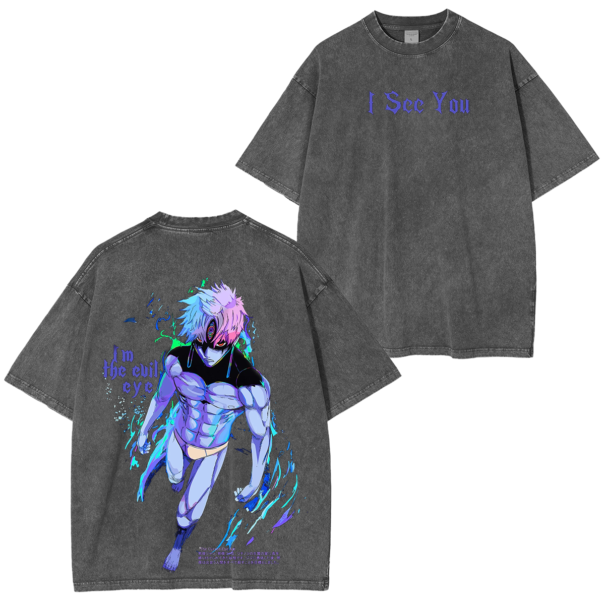 Dandadan Manga Anime Washed T-shirt/Crewneck/Hoodie