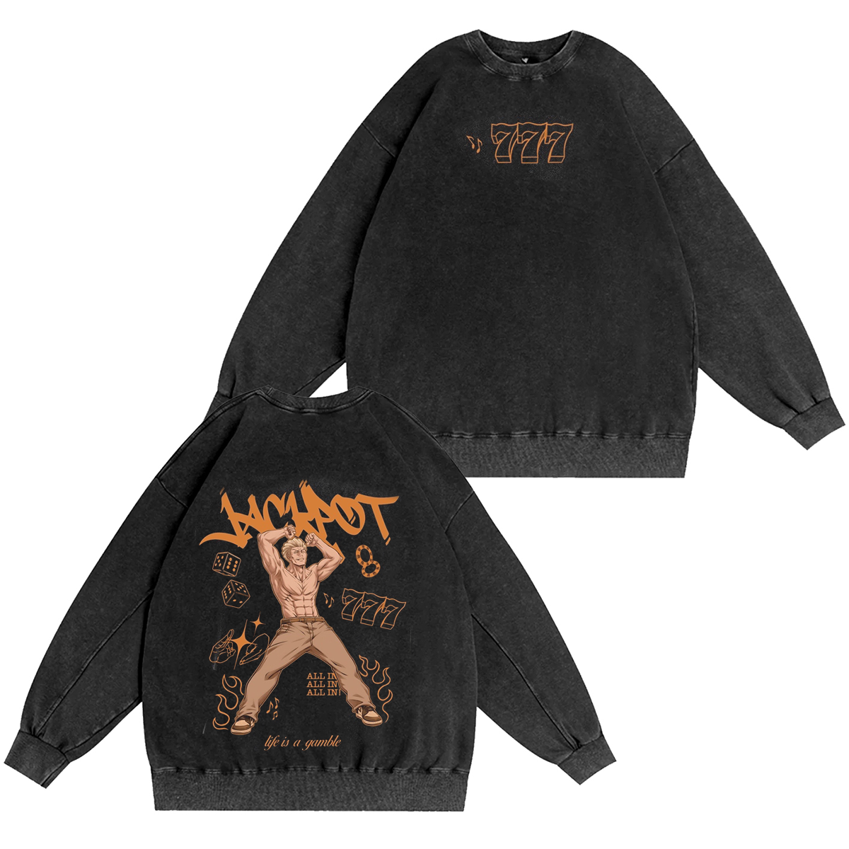 jujustu kaisen Washed T-shirt/Crewneck/Hoodie