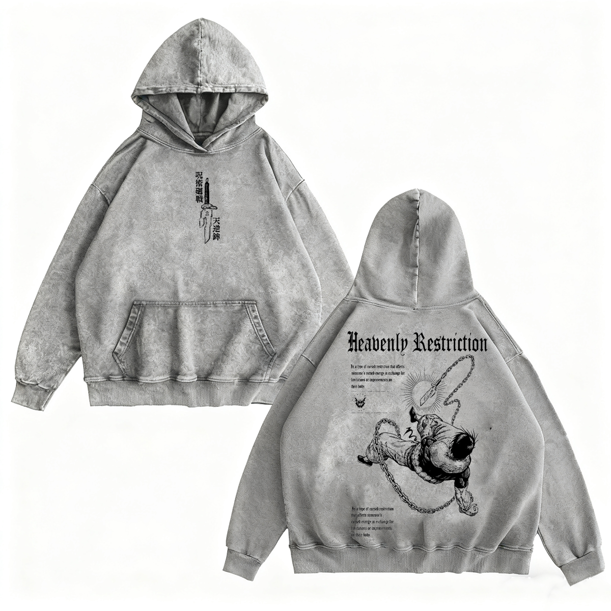 Toji Fushiguro jujustu kaisen Unisex Washed T-shirt/Crewneck/Hoodie