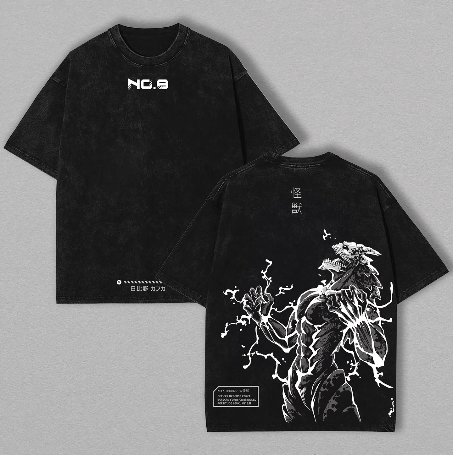 Kaiju 08 Washed T-shirt/Crewneck/Hoodie