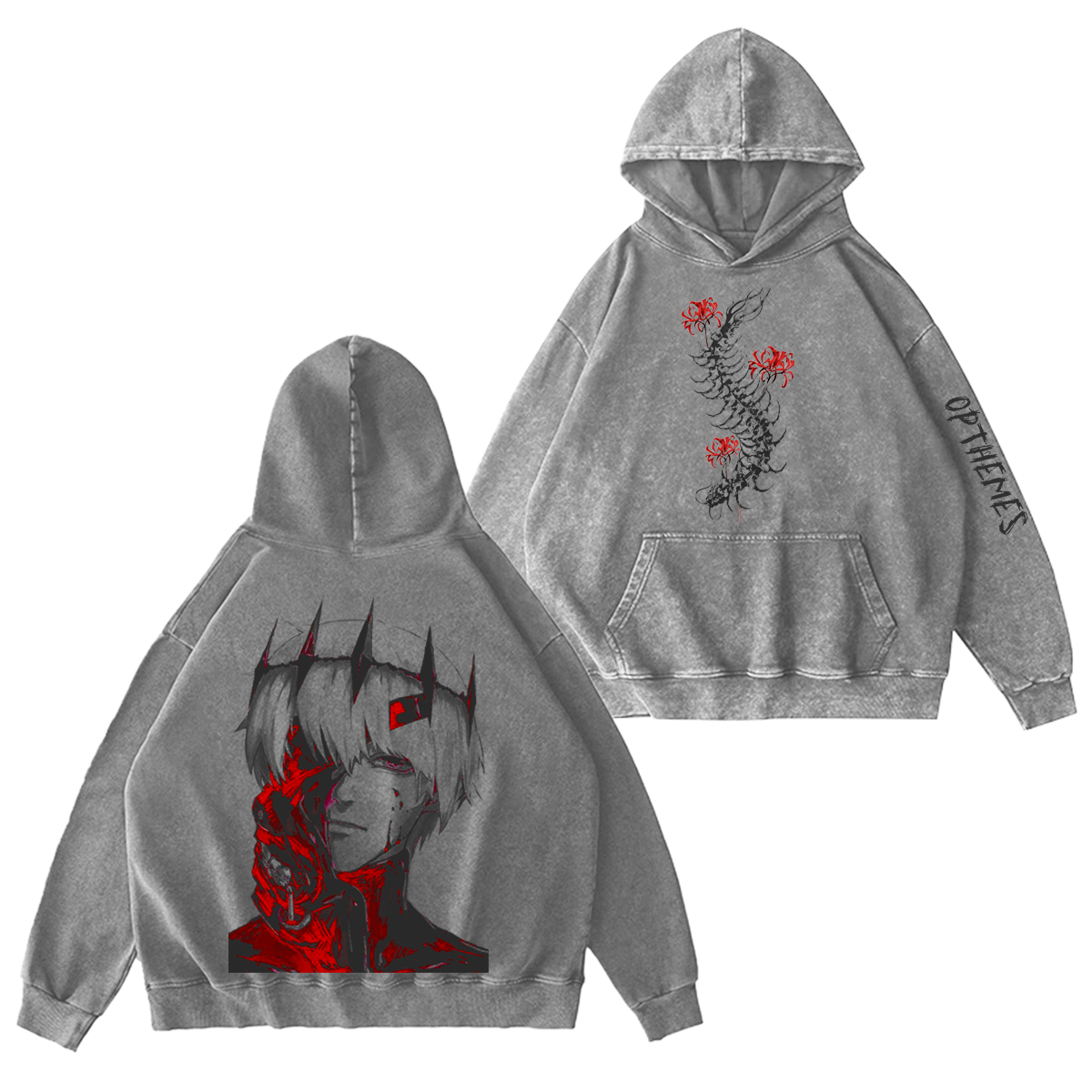 Tokyo Ghoul：Ken Kaneki Vintage washed T-shirt/Crewneck/Hoodie