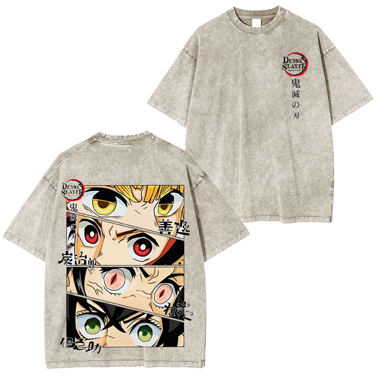 Demon Slayer Vintage washed T-shirt/Crewneck/Hoodie