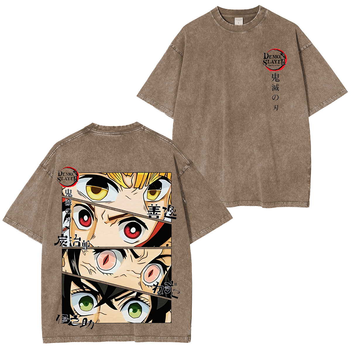 Demon Slayer Vintage washed T-shirt/Crewneck/Hoodie