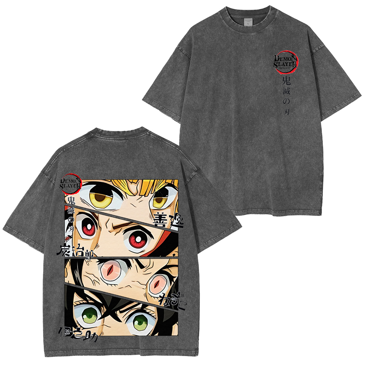 Demon Slayer Vintage washed T-shirt/Crewneck/Hoodie
