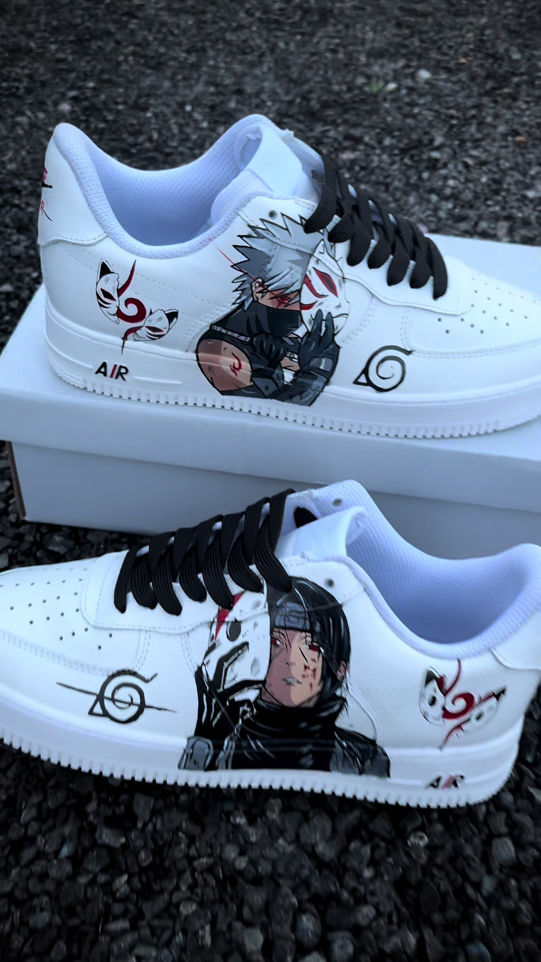 Naruto Itachi and Obito 1 Anime Shoes!!