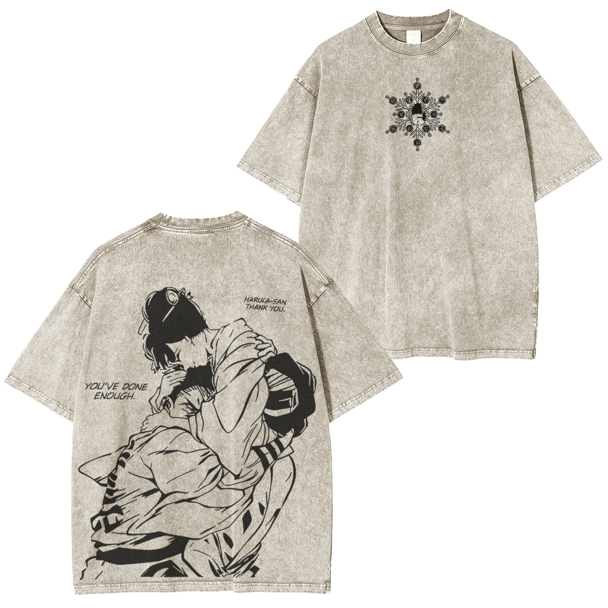 Akazavskoyuki Demon Slayer Washed Unisex T-Shirt