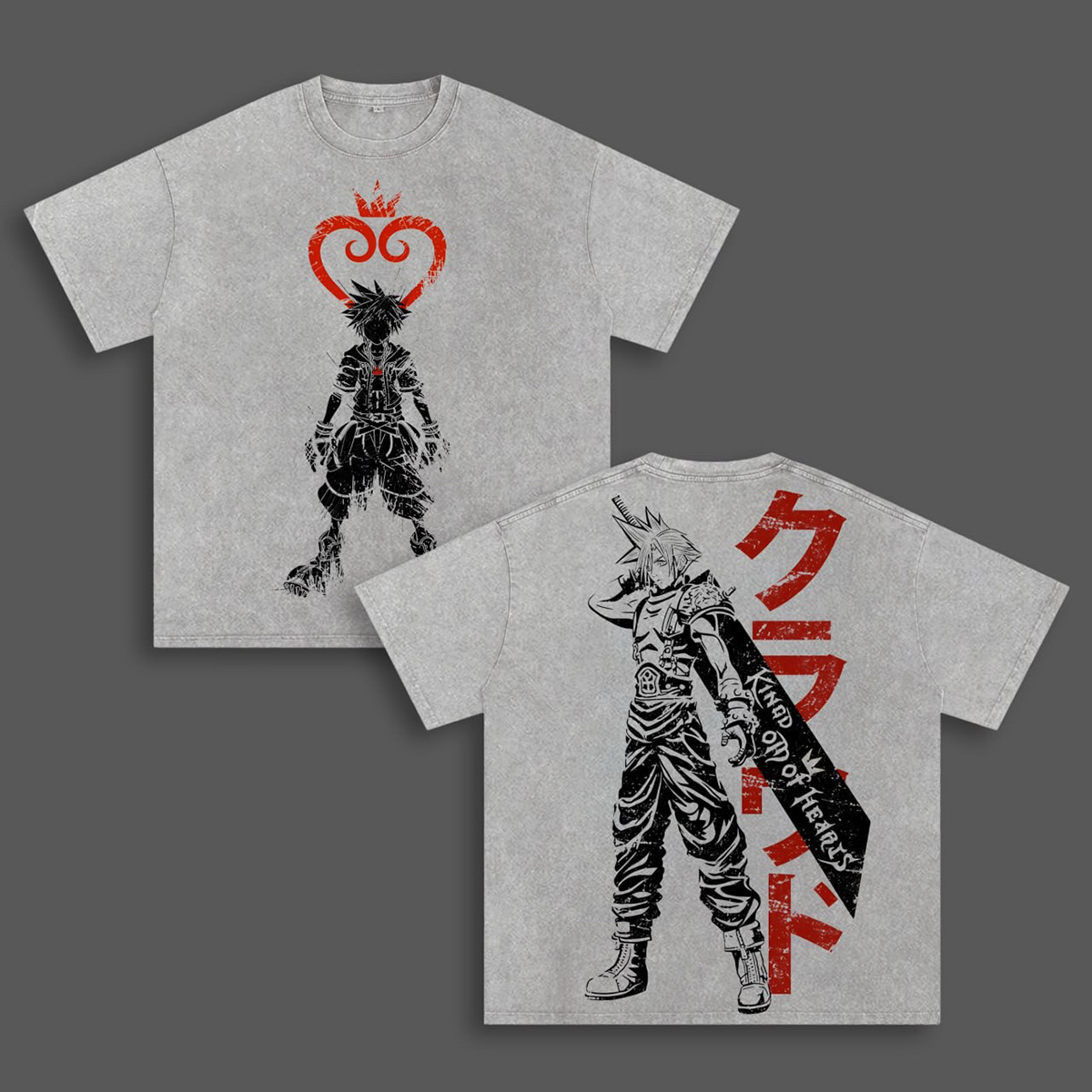 FINAL FANTASY VII Vintage washed T-shirt/Crewneck/Hoodie