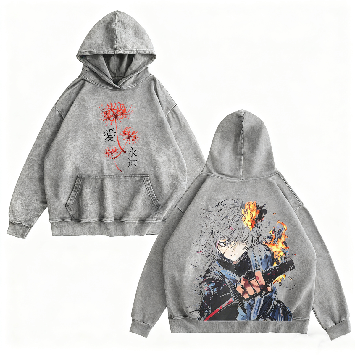 Hell's Paradise: Jigokuraku Vintage Washed T-shirt/Crewneck/Hoodie
