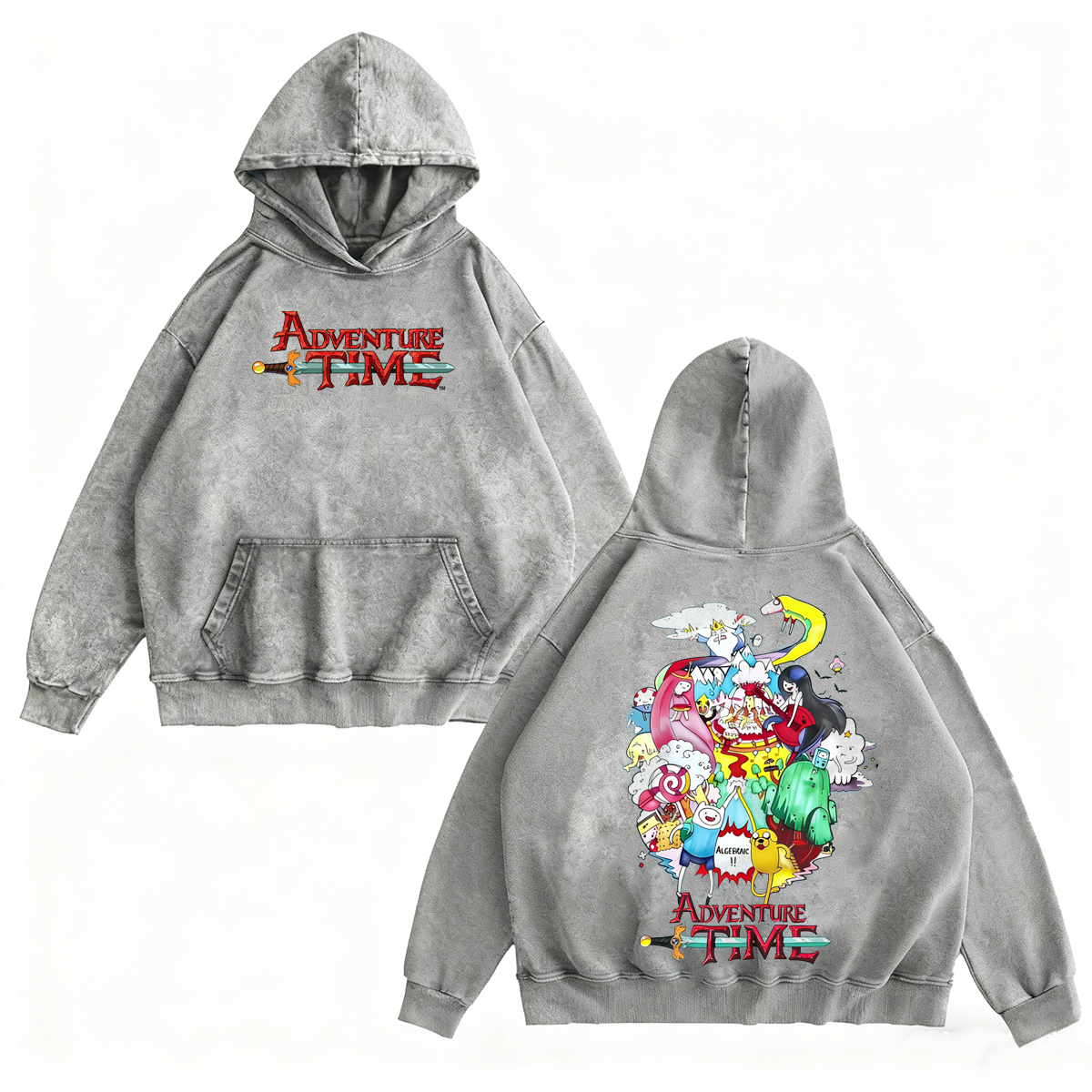 Adventure Time Washed T-shirt/Crewneck/Hoodie