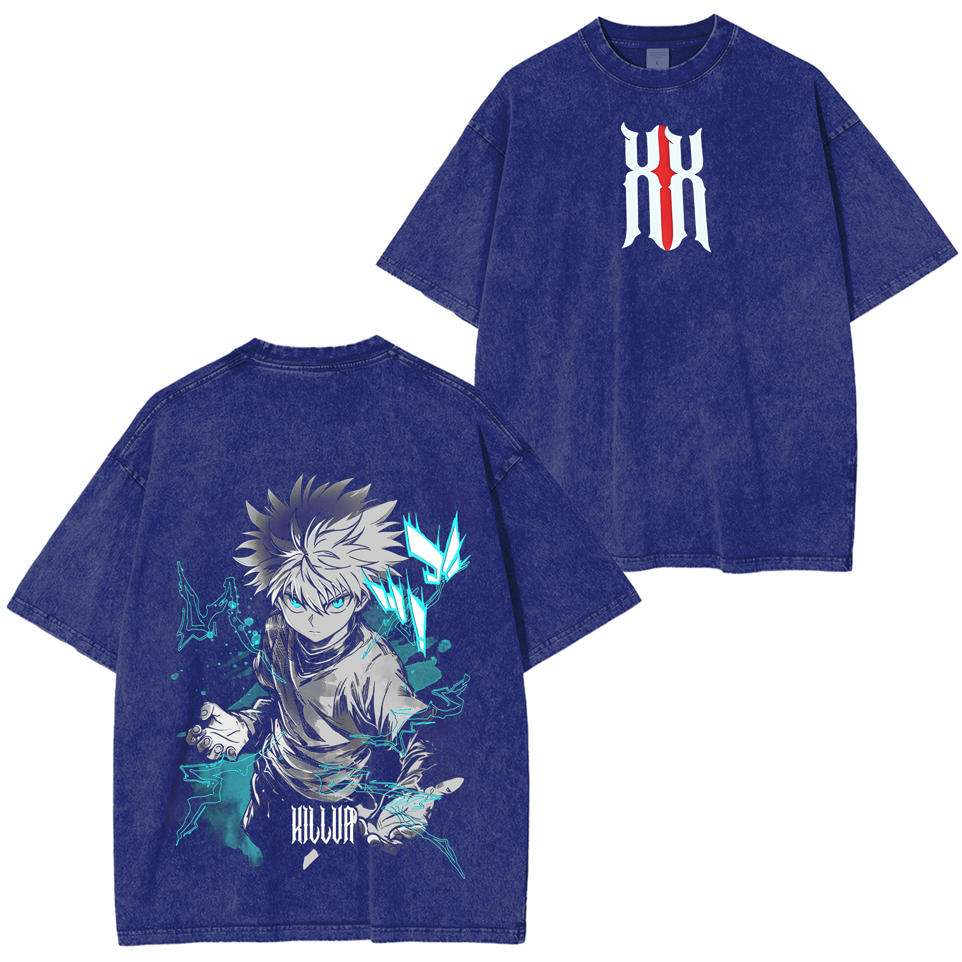 Killua Zoldyck Hunter x Hunter Graphic Anime Tee