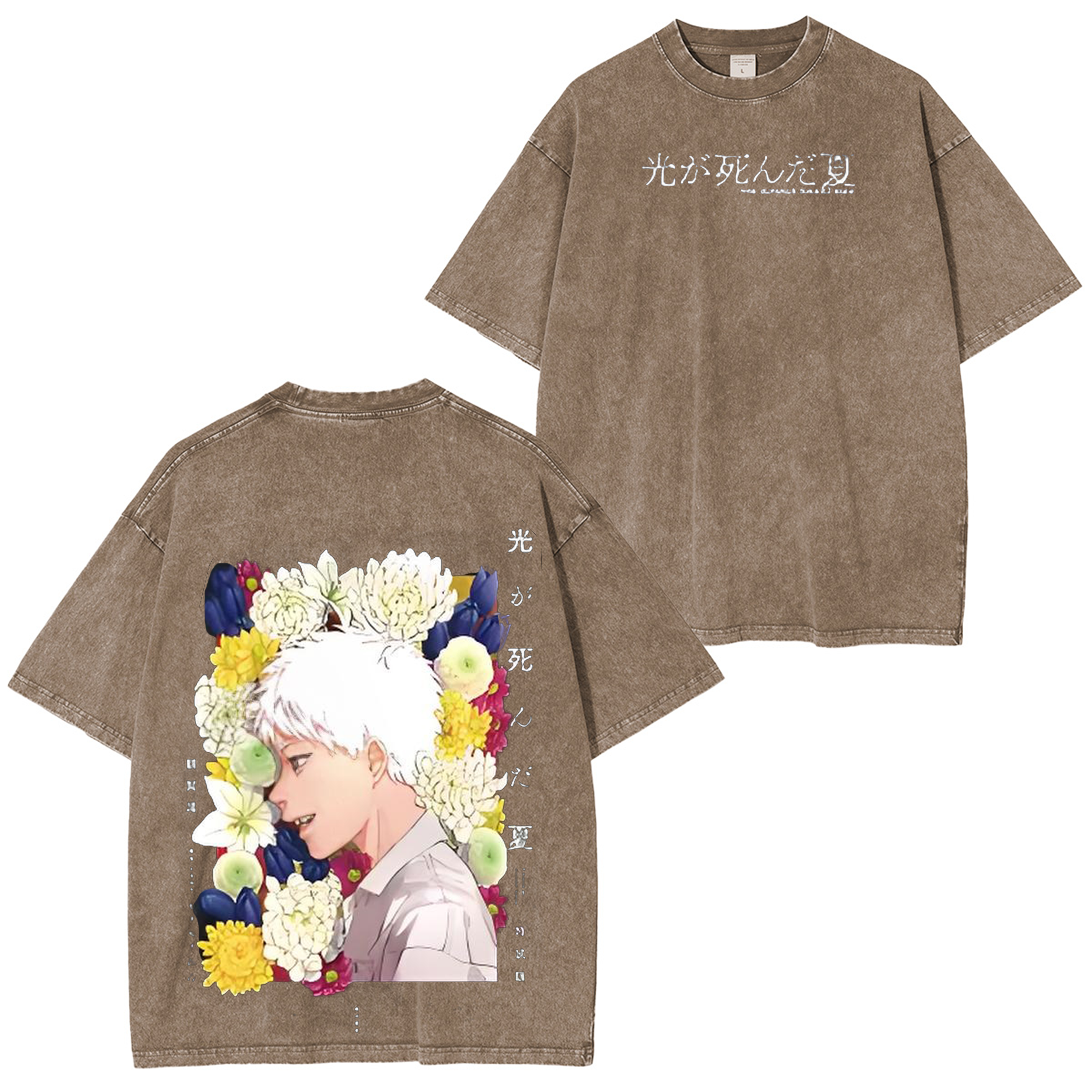 Flowers - The Summer Hikaru Died Anime T-Shirts