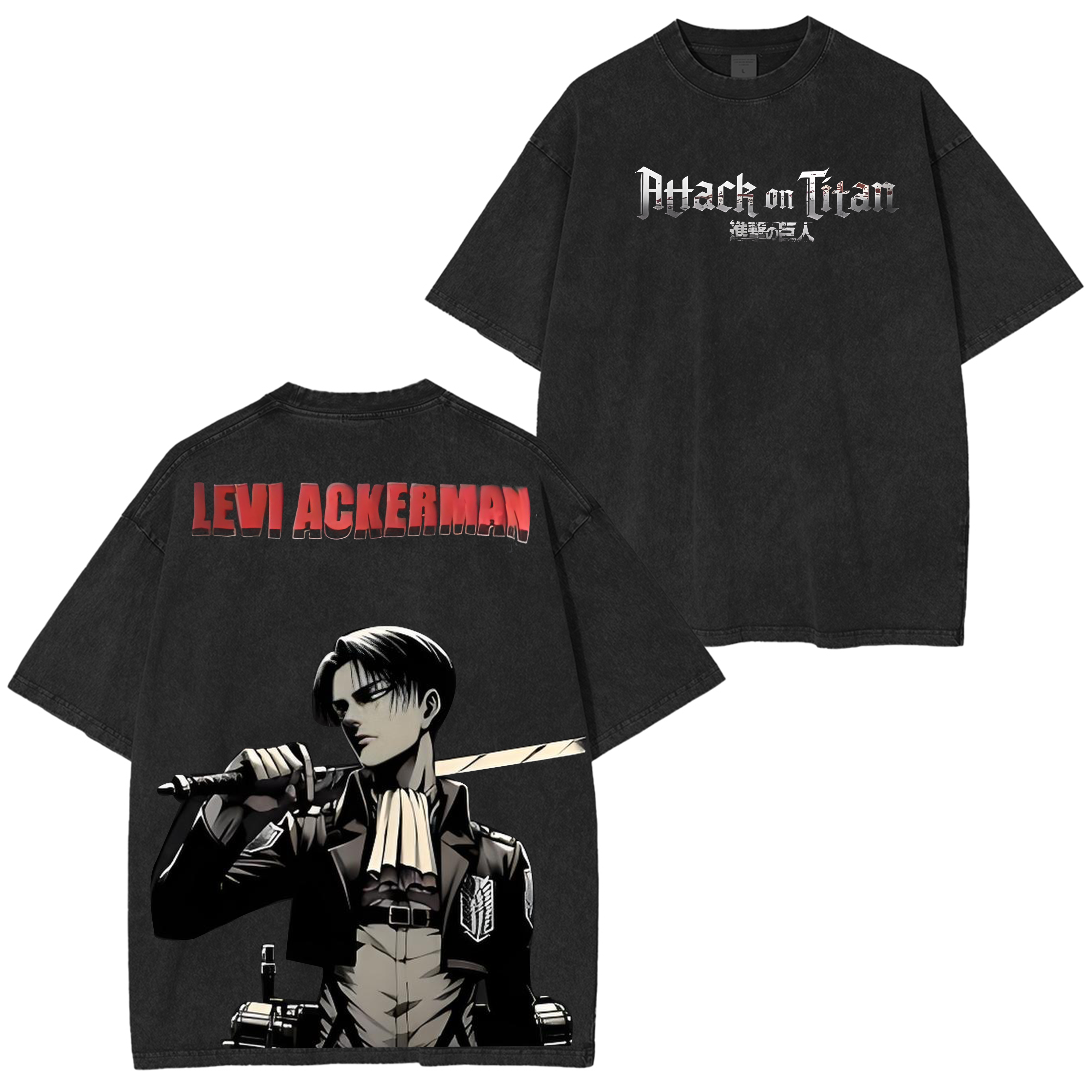 Attack on Titan Oversized Anime T-Shirt