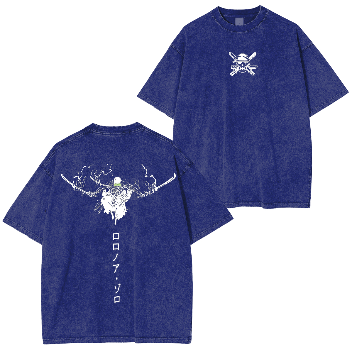 One Piece Japanese-style anime pure cotton short-sleeve T-shirt