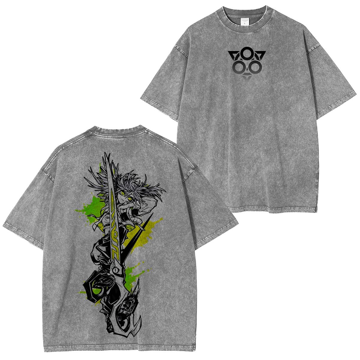 Gachiakuta :Riyo Reaper Vintage washed T-shirt/Crewneck/Hoodie