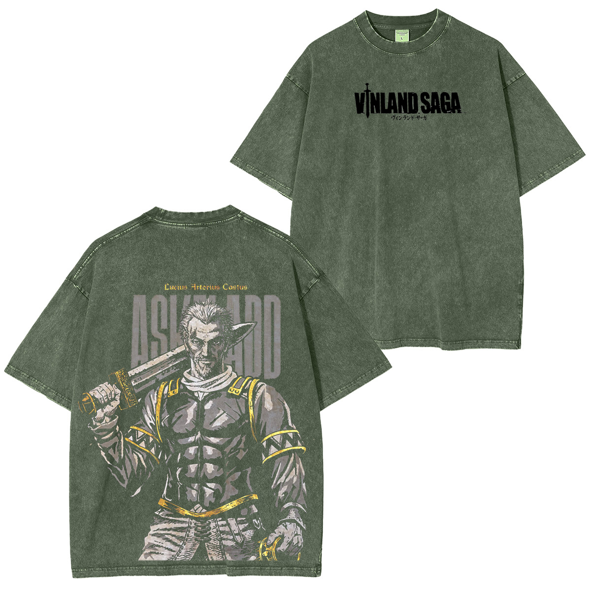 Vinland Saga Vintage washed T-shirt/Crewneck/Hoodie