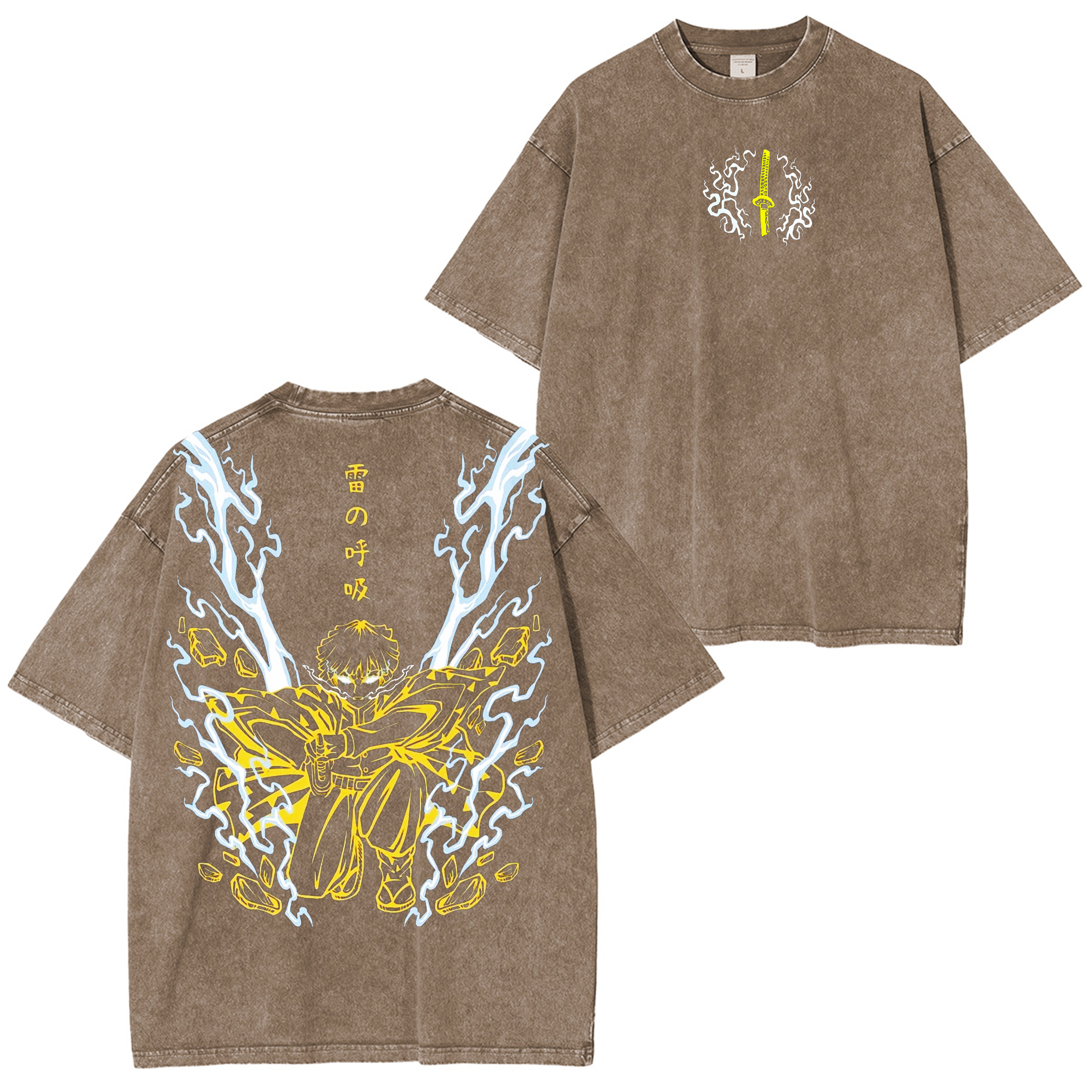 Zenitsu Agatsuma Lightning Breathing T-Shirt