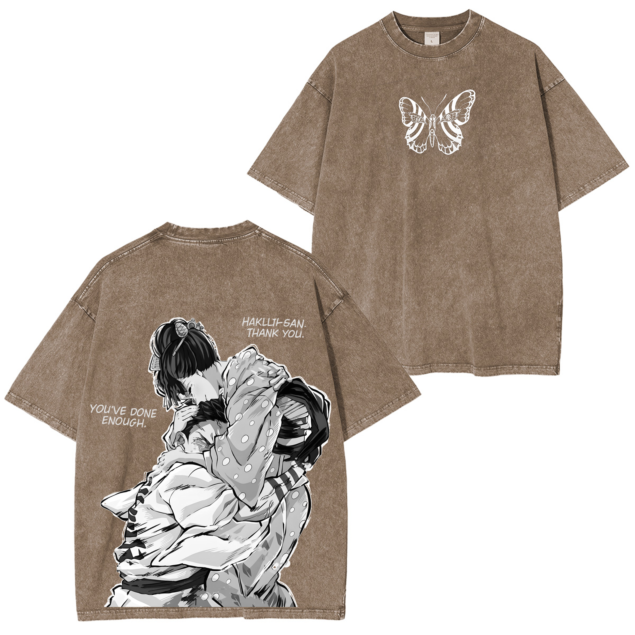 Demon Slayer Vintage Oversize Tee