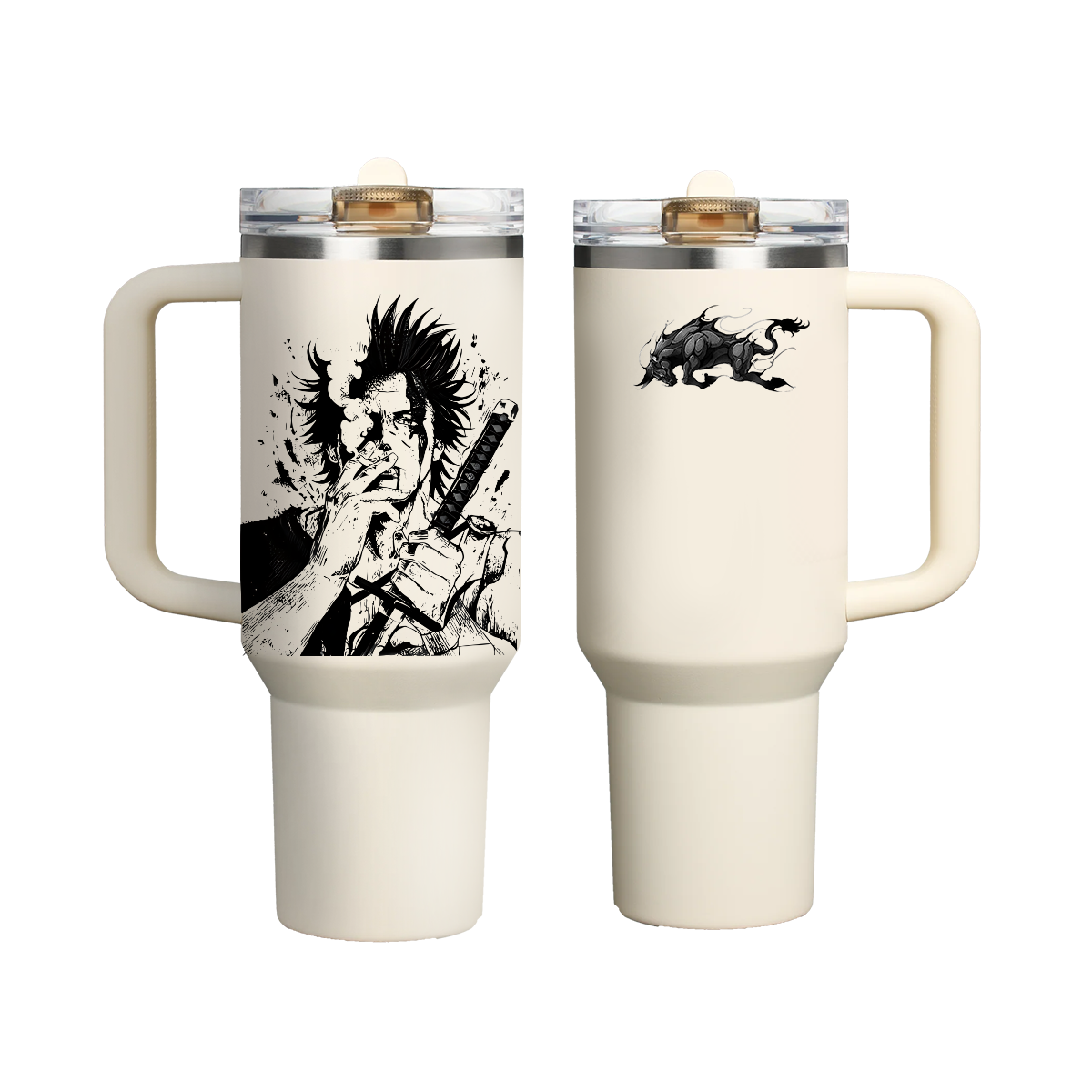 Black Clover Anime Flip Straw Tumbler