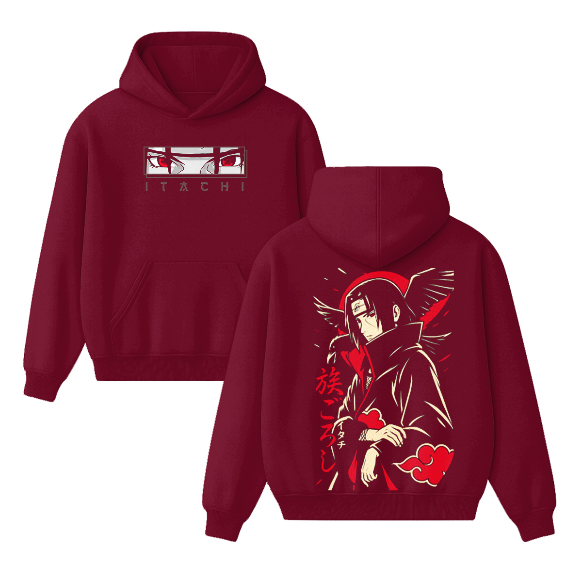 Itachi Uchiha-Naruto Vintage Hoodie