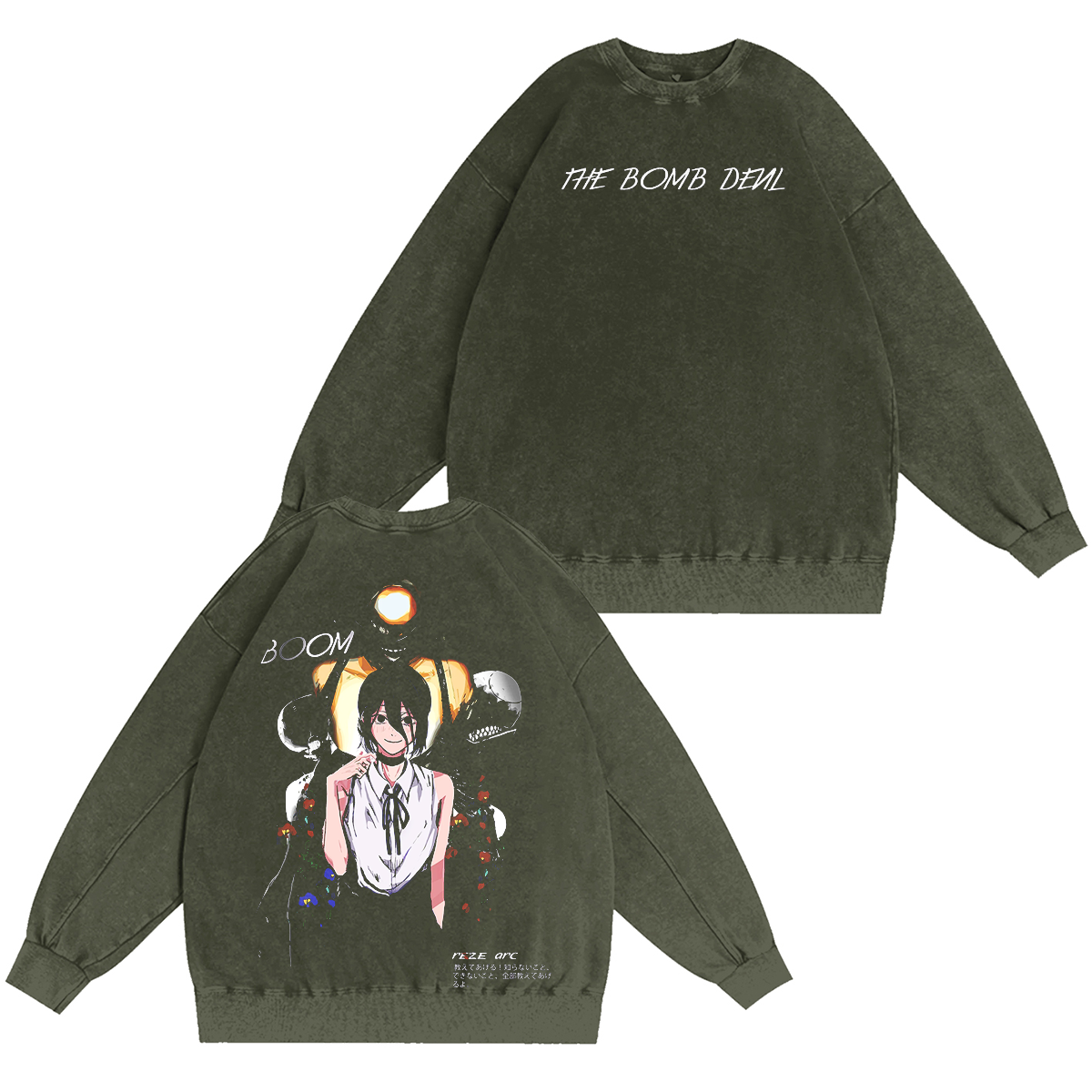 The Bomb Devil Vintage Washed T-shirt/Crewneck/Hoodie