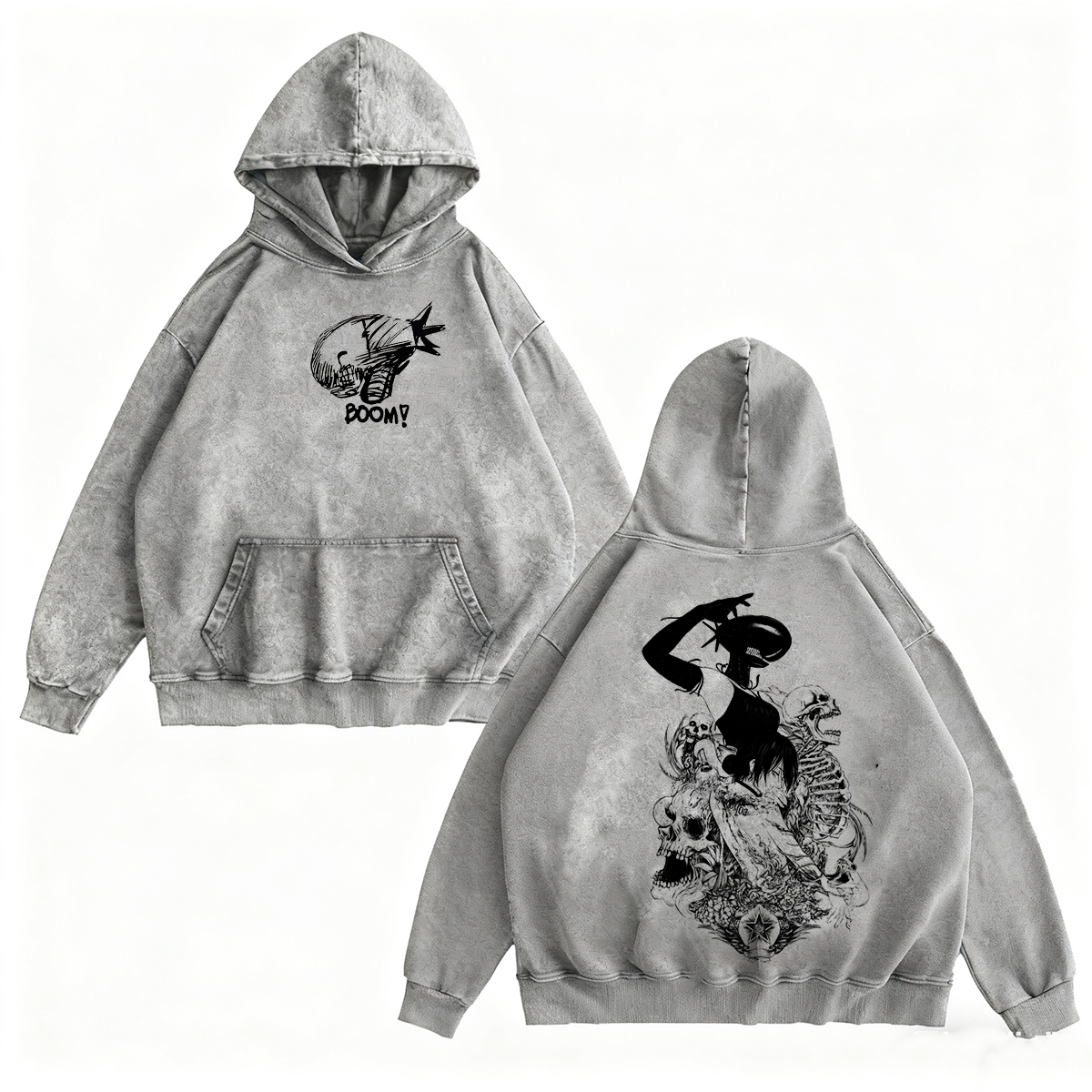 Chainsaw Man Unisex Fit Vintage Washed T-shirt/Crewneck/Hoodie