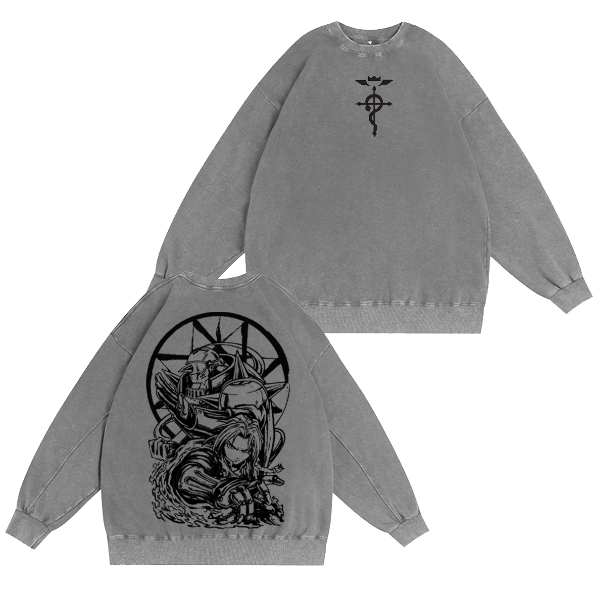 Fullmetal Alchemist Vintage Washed T-shirt/Crewneck/Hoodie