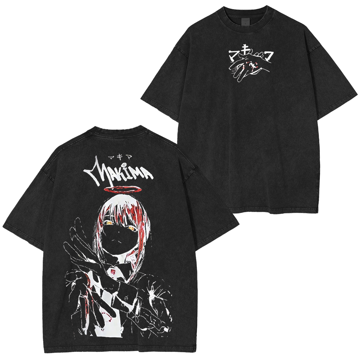 Chainsaw Man Vintage Washed T-shirt/Crewneck/Hoodie