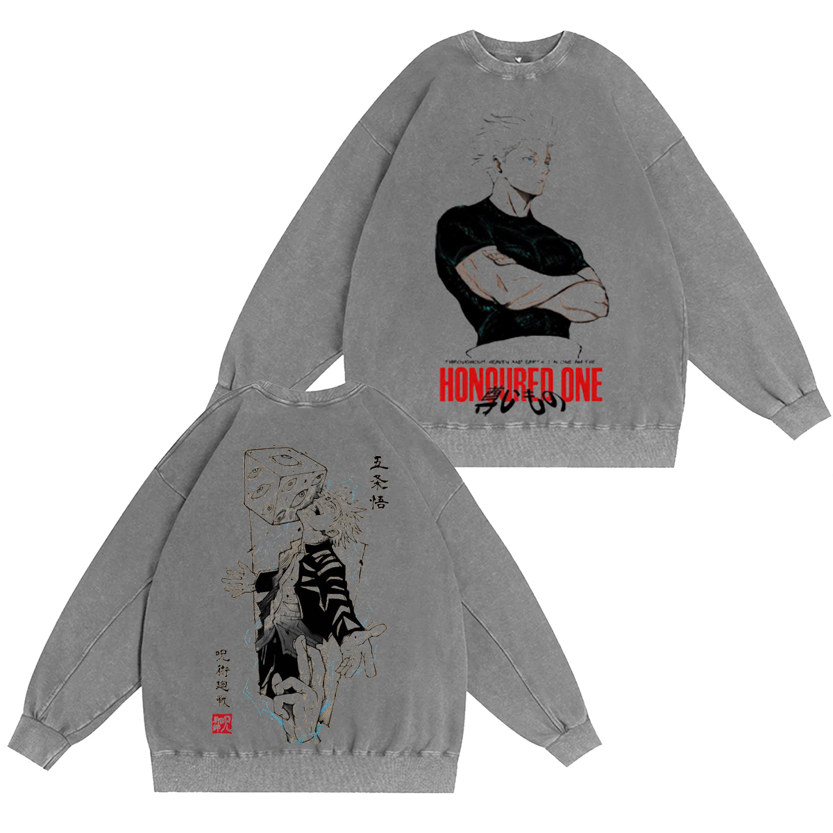 Gojo Washed T-shirt/Crewneck/Hoodie