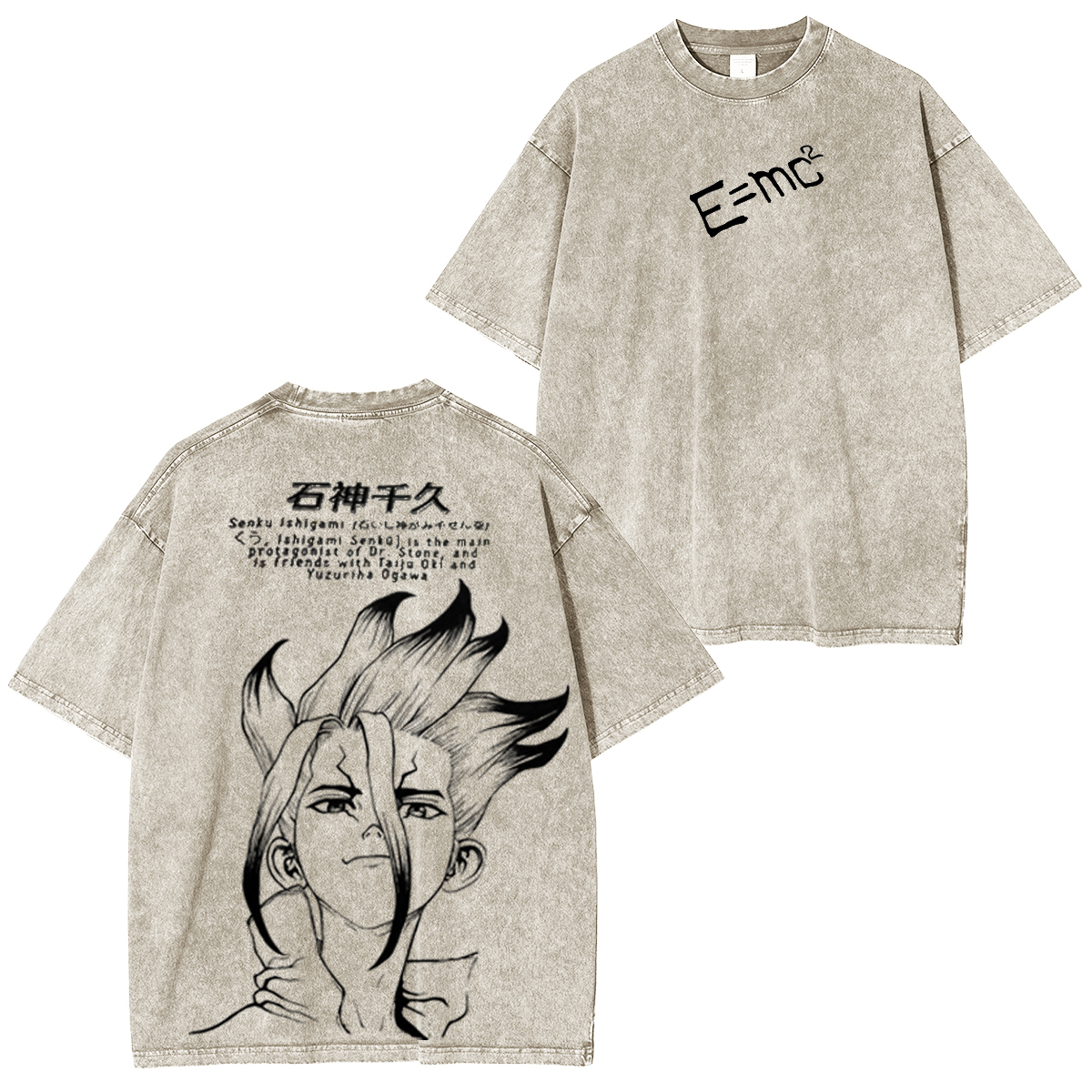 Dr.STONE Vintage Washed T-shirt/Crewneck/Hoodie