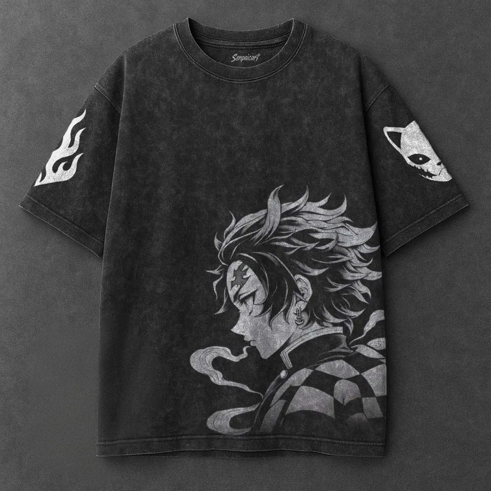 Demon Slayer: Kimetsu no Yaiba Retro Anime Tee