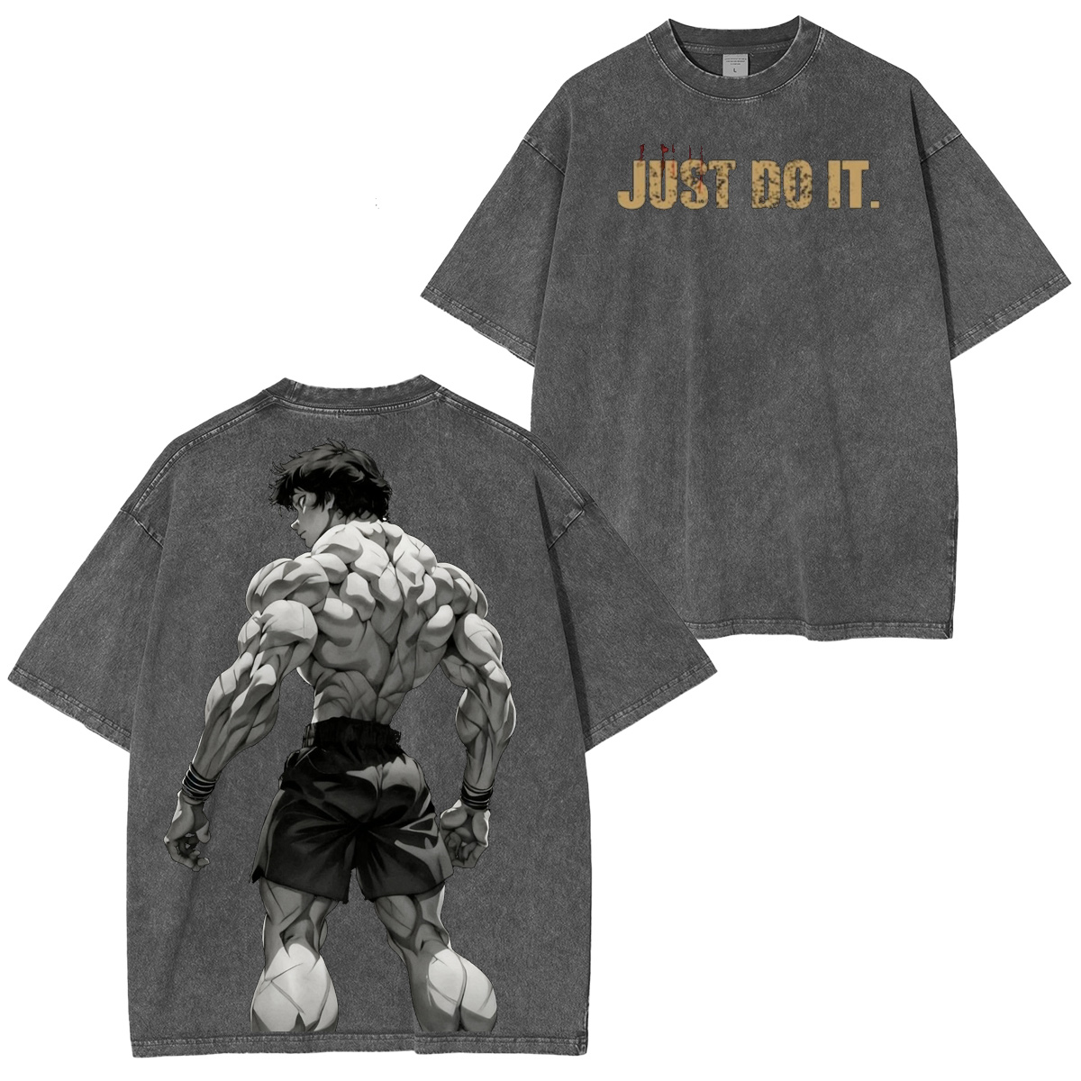 Baki Vintage Washed T-shirt/Crewneck/Hoodie