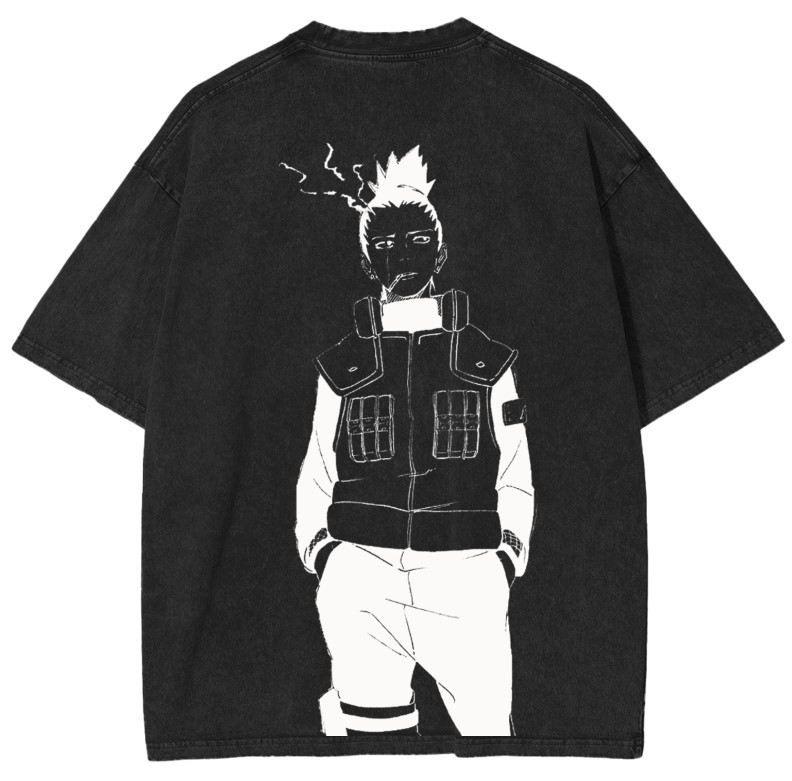 Shikamaru Nara Unisex Vintage Anime T-shirt